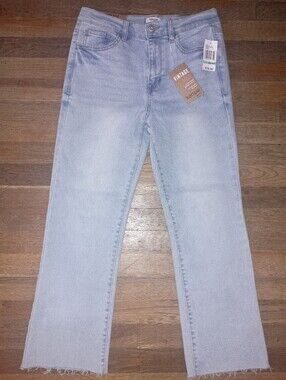 NWT Kensie Jeans Vintage Luxe THE SAVANNAH High Rise Flare Ankle Womens Sz 8/29